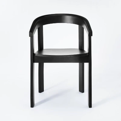 Terra Solid Wood Curved Back Dining Chair - Threshold™ Designed With Studio McGee 4 Terra Solid Wood Curved Back Dining Chair - Threshold™ Designed With Studio McGee - Image 2