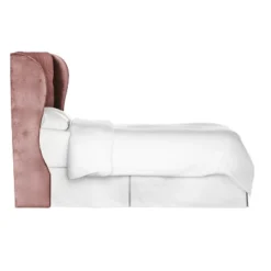 Tufted Velvet Upholstered Wingback Headboard - Skyline Furniture -Whalen Furniture GUEST e254d1ec f98b 4b3f 8271 7e6796b88edd