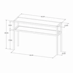 Warwick Narrow Console Table - Threshold™ -Whalen Furniture GUEST e64d12d9 4169 42cc 8e86 a8bd07920bbb