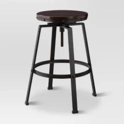 Lewiston Adjustable Swivel Barstool - Threshold -Whalen Furniture GUEST e8c80e44 b156 4dab 97d8 73bd44ac4a60