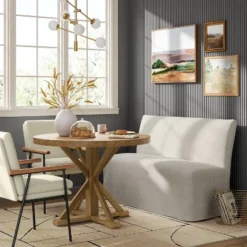 Replacement Slipcover Only For 57" Jean Dining Banquette - Threshold™ -Whalen Furniture GUEST e96a9adc caaa 47ef b59b 4abd59a6ac54