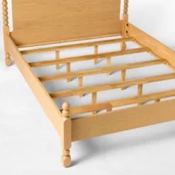 Modern Turned Wood Bed Brown - Threshold™ Designed With Studio McGee -Whalen Furniture GUEST eb00f5ad e8c2 49d8 9953 3a32c8b39b1a