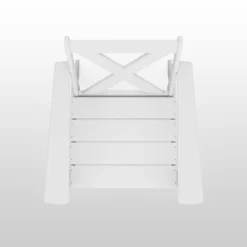 Shawboro POLYWOOD Patio Lounge Chair - White - Threshold™ -Whalen Furniture GUEST eb16ad7a f7e7 4679 aca2 8a2a88dc545f