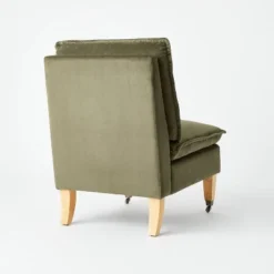 Talbert Pillow Top Slipper Chair With Casters - Threshold™ Designed With Studio McGee 10 Talbert Pillow Top Slipper Chair With Casters - Threshold™ Designed With Studio McGee -Whalen Furniture GUEST ebca91d2 ec12 4de8 be4a 02d1593e286c