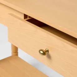 60" Modern Wooden Console Table With Drawer Brown - Threshold™ Designed With Studio McGee -Whalen Furniture GUEST ebde4b3b c33f 4ff1 b0dc 2641e0c8daf2