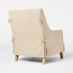 Camas Slipcover Accent Chair Khaki - Threshold™ Designed With Studio McGee -Whalen Furniture GUEST eccd8477 e40d 4b1f ba74 db031fe8ba46