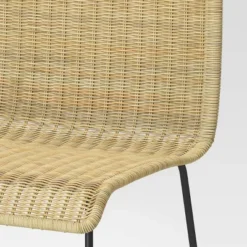 Chapin Modern Woven Dining Chair With Metal Legs Threshold - Threshold™ -Whalen Furniture GUEST edd3055c 4d78 4f07 abec 88f993b3ae73