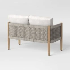 Pasadena Patio Loveseat - Gray - Threshold™ Designed With Studio McGee -Whalen Furniture GUEST ef542285 ed5f 4d45 b9b1 637135c89991