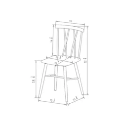 Becket Metal X Back Dining Chair - Threshold™ -Whalen Furniture GUEST f2a2a7fc fc3a 4aa1 86a0 390d7f0c0fdc