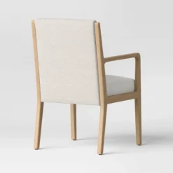 Esters Wood Arm Dining Chair Cream/Natural Wood - Threshold™ 9 Esters Wood Arm Dining Chair Cream/Natural Wood - Threshold™ -Whalen Furniture GUEST f34c8f13 0a96 4cd0 bd26 c14782ac8737