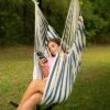 Pillowtop Chair Swing With Spreader Bar Heathered Blue - Threshold™
