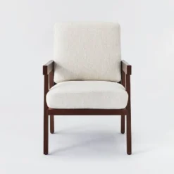 Grantsville Wood Frame Accent Chair With Grid Back - Threshold™ Designed With Studio McGee -Whalen Furniture GUEST f3ae6f04 8111 4128 a7ab 327b30914d51