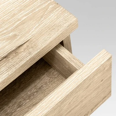 Loring Console Table Vintage Oak - Threshold™ 5 Loring Console Table Vintage Oak - Threshold™ - Image 3