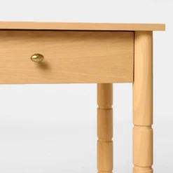 60" Modern Wooden Console Table With Drawer Brown - Threshold™ Designed With Studio McGee -Whalen Furniture GUEST f3f027f6 d74c 4314 a237 fec9f2071654