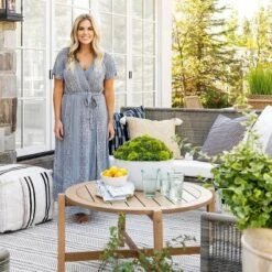 Wicker & Metal X Frame Patio Loveseat - Gray - Threshold™ Designed With Studio McGee -Whalen Furniture GUEST f60ad95d ffa7 482d 8c82 ac828c1dba28