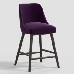 Geller Counter Height Barstool Velvet - Threshold™ -Whalen Furniture GUEST f6f2d200 d1af 473b b8c3 a2fbe35ddd71
