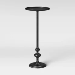 Londonberry Turned Metal Accent Table Black - Threshold -Whalen Furniture GUEST f6fb4cf2 6e25 4ecd 9288 beaa0df56319