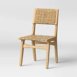 Ceylon Woven Dining Chair Natural Wood - Threshold™ -Whalen Furniture GUEST f70872cb 6404 4a5c 8048 f6233ef93c4c