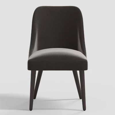 Geller Modern Dining Chair In Shiny Velvet Mystere - Threshold™ 3 Geller Modern Dining Chair In Shiny Velvet Mystere - Threshold™