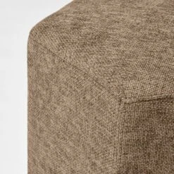Hex Upholstered Ottoman Tan - Threshold™ Designed With Studio McGee -Whalen Furniture GUEST f8c8ff18 8e0d 4cd2 9979 7d10e2d72a03