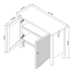 Elder 2 Door Cabinet Natural - Threshold™ Designed With Studio McGee -Whalen Furniture GUEST f8cc78b5 0f8d 40a3 b23d c1603c477653