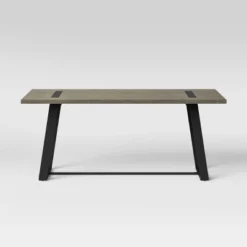 Brimfield Metal Base Dining Table - Threshold -Whalen Furniture GUEST fafae8dc 664c 44c2 a0f6 99cabc69960f
