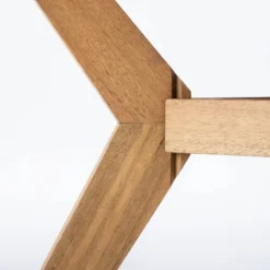 Bluffdale Wood 6 Person Round Patio Dining Table, Outdoor Furniture - Threshold™ Designed With Studio McGee 7 Bluffdale Wood 6 Person Round Patio Dining Table, Outdoor Furniture - Threshold™ Designed With Studio McGee -Whalen Furniture GUEST ff1edfec 9404 414e b8f3 afd96f80e410